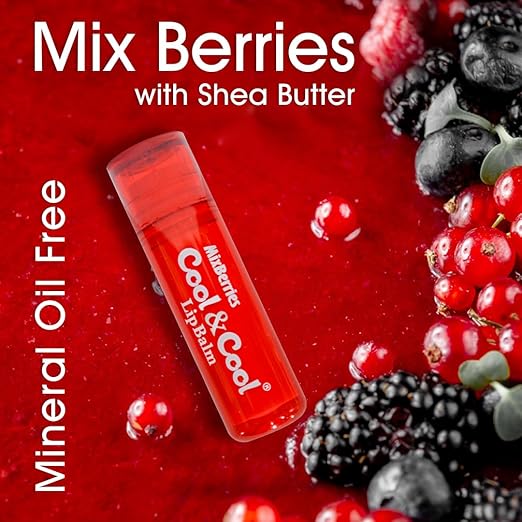 Cool & Cool Lip Balm Mix Berries Cool & Cool Yallatoys