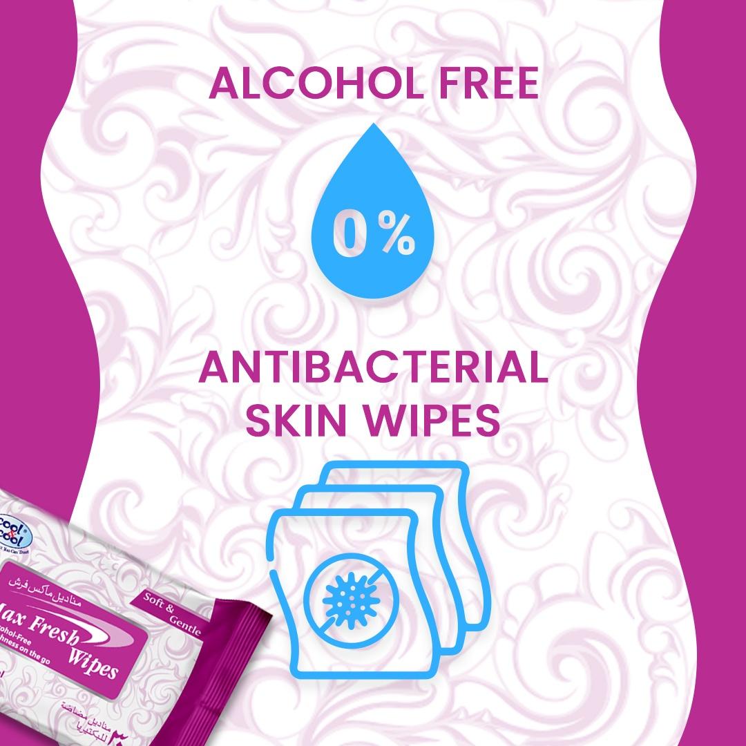 Cool & Cool Max Fresh Wipes 30's Cool & Cool Yallatoys