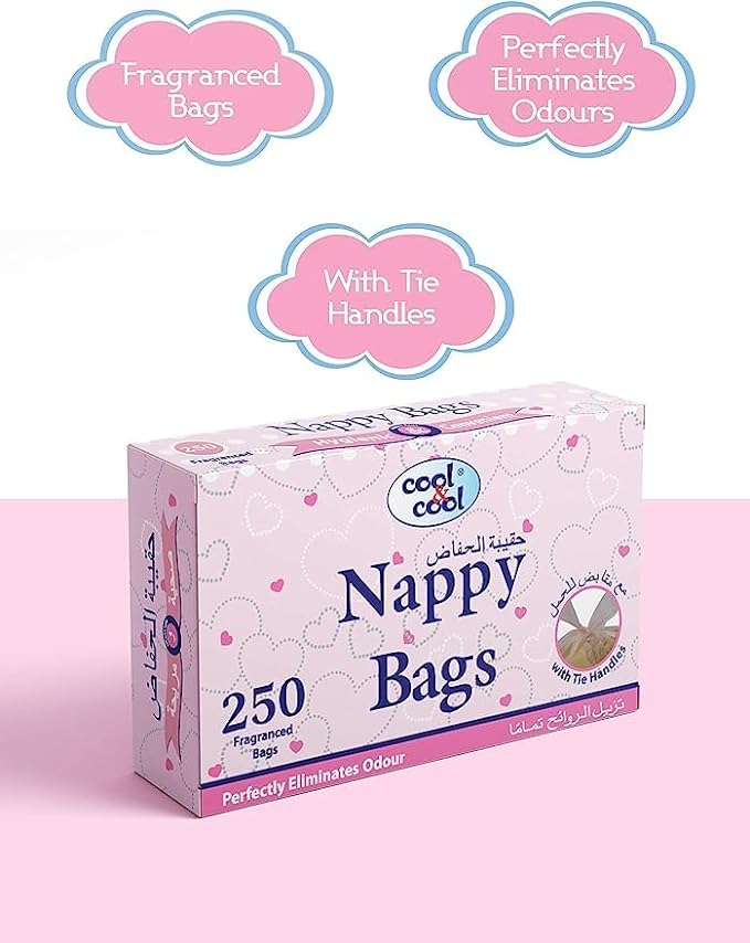 Cool & Cool Nappy Bags 250 Pcs Cool & Cool Yallatoys