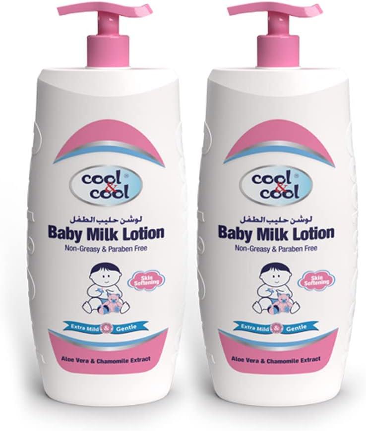 Cool & Cool Baby Milk Lotion 500ml+500ml Free Cool & Cool Yallatoys