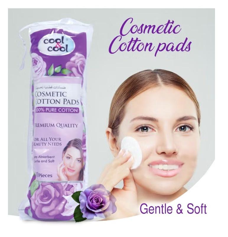 Cool & Cool Cosmetic Cotton Pads 80's Pack of 3 Cool & Cool Yallatoys