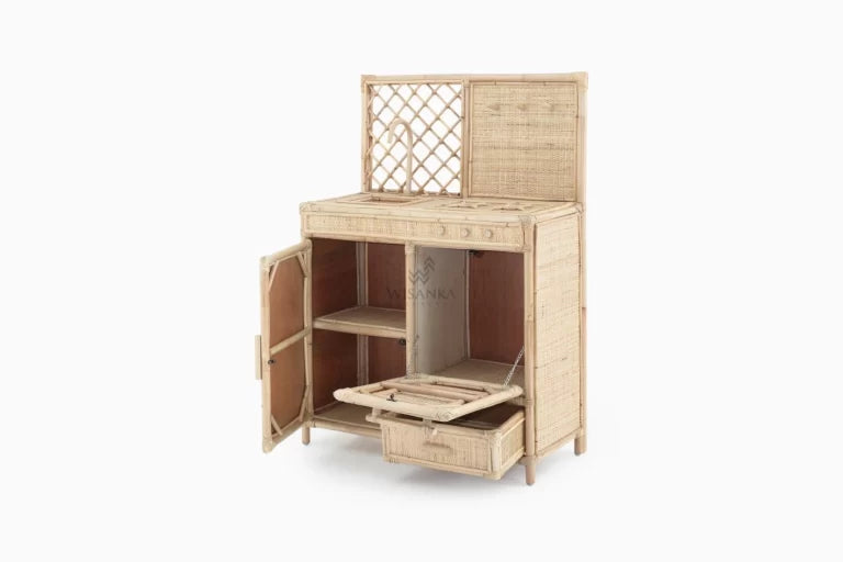 Buy Cuddle Hope Rattan Kitchen For Kids | Yallatoys.com