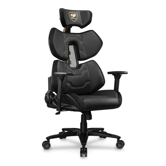 Buy Cougar Terminator Elite Ergonomic Gaming Chair Gold | Yallatoys.com