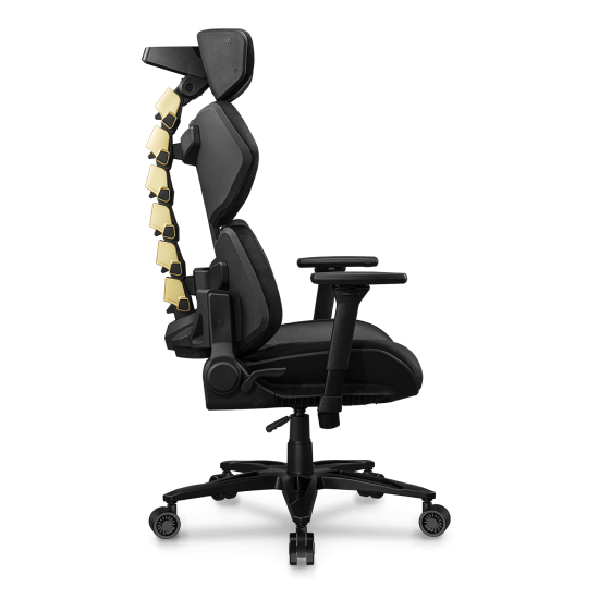 Buy Cougar Terminator Elite Ergonomic Gaming Chair Gold | Yallatoys.com