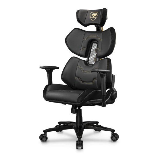 Buy Cougar Terminator Elite Ergonomic Gaming Chair Gold | Yallatoys.com