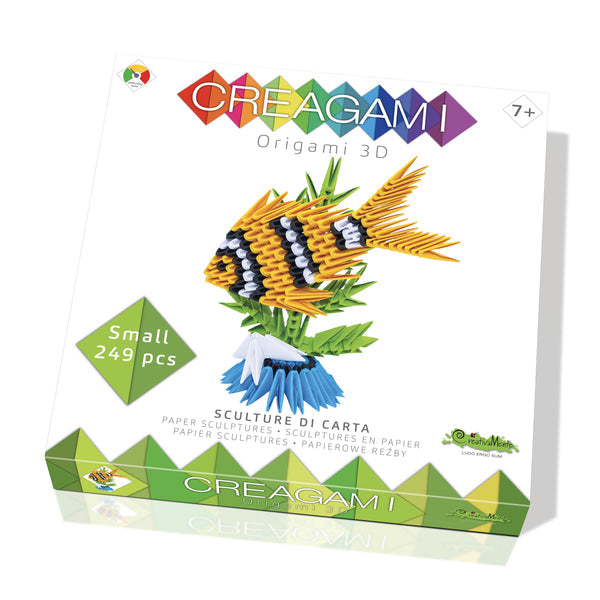Buy Creagami 3D Fish Origami Kit 249pcs Small | Yallatoys.com