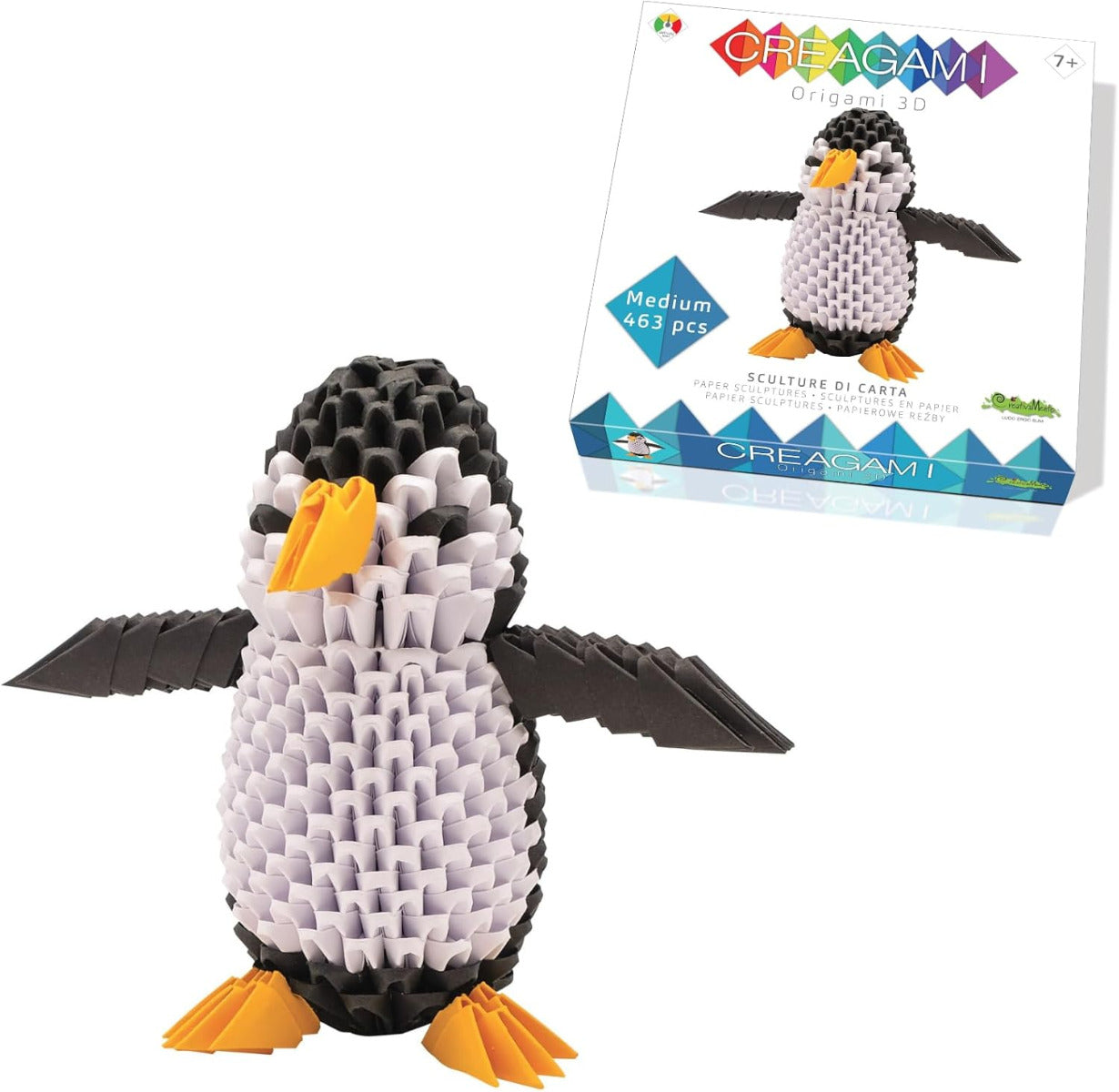 Buy Creagami 3D Penguin Origami Kit 463pcs Medium | Yallatoys.com