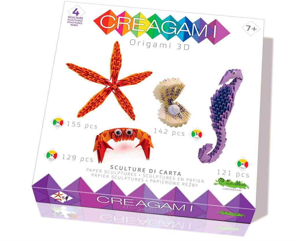Buy Creagami 3D Sea Kit 552pcs Large | Yallatoys.com