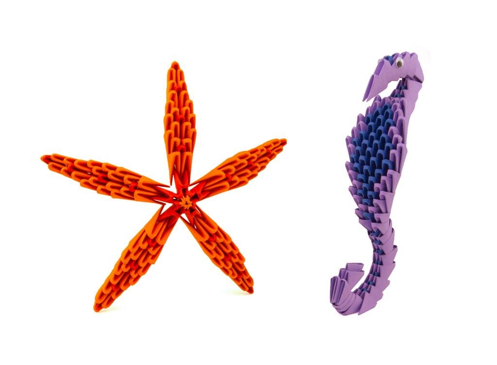 Buy Creagami 3D Sea Kit 552pcs Large | Yallatoys.com