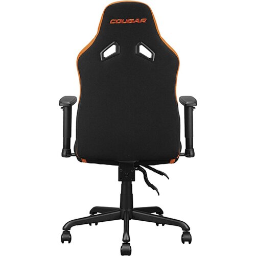 Buy Cougar Fusion SF Woven Fabric Gaming Chair Orange and Black | Yallatoys.com
