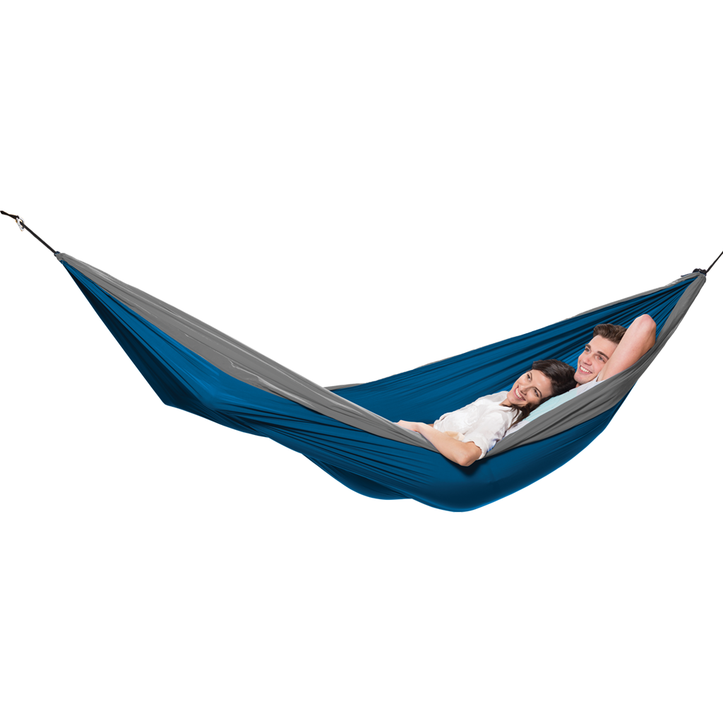 Buy Double Parachute Hammock - Blue/Grey | Yallatoys.com