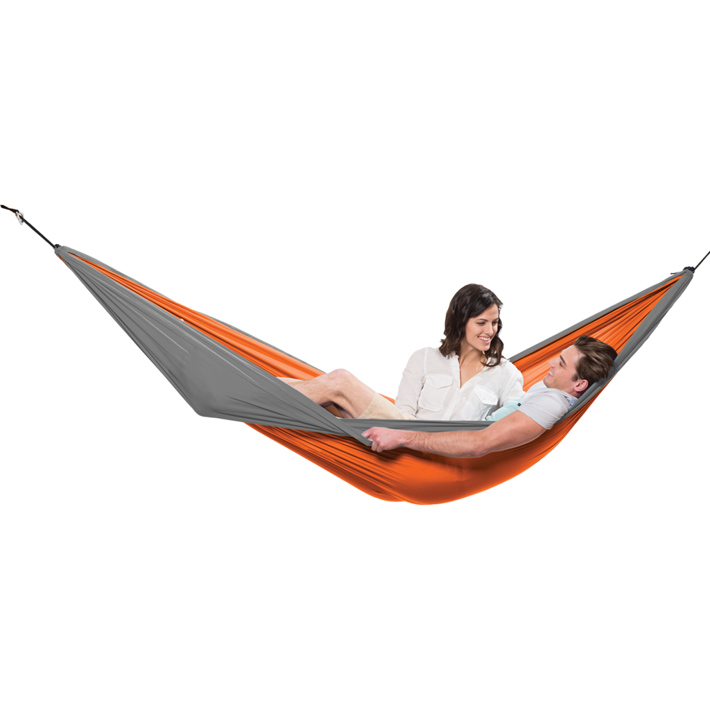 Buy Double Parachute Hammock - Orange/Grey | Yallatoys.com
