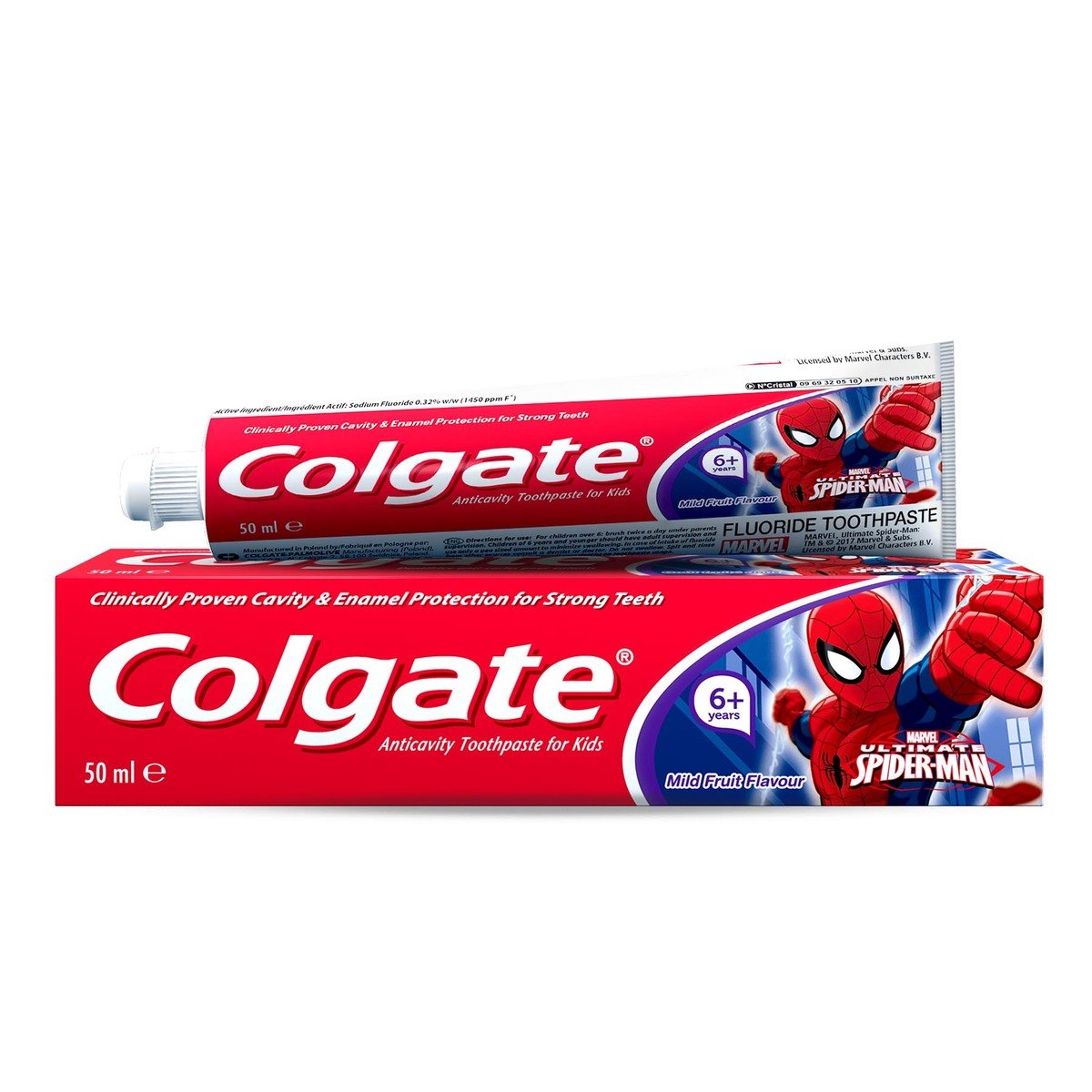 Colgate Kids Tooth Paste Spiderman 50ml 6+ Age Colgate Yallatoys