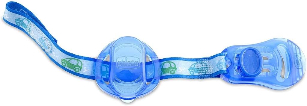 Chicco Clip With Teat Cover - Blue Chicco Yallatoys