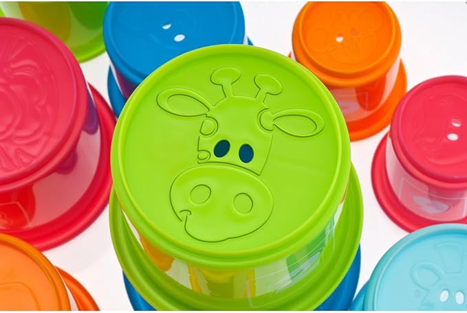 Buy Chicco 2 in 1 Stacking Cups | Yallatoys.com