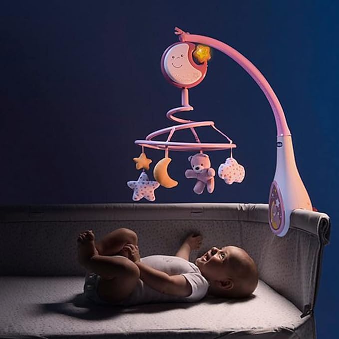Chicco Next2Dreams Cot Mobile Pink Chicco Yallatoys
