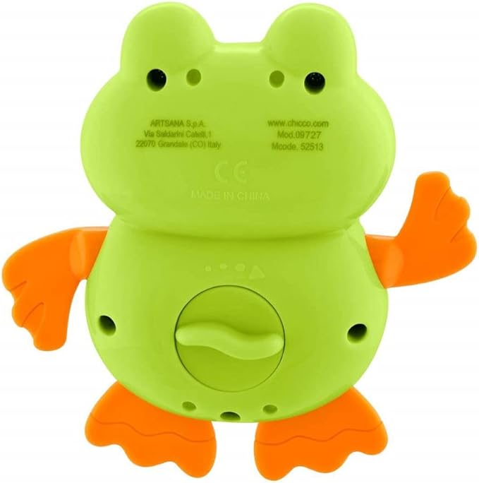 Chicco Swimming Frog Bath Toy Chicco Yallatoys