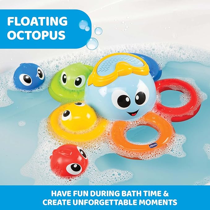 Buy Chicco Gioco Bagno Billy il Polpo Bath Toy | Yallatoys.com
