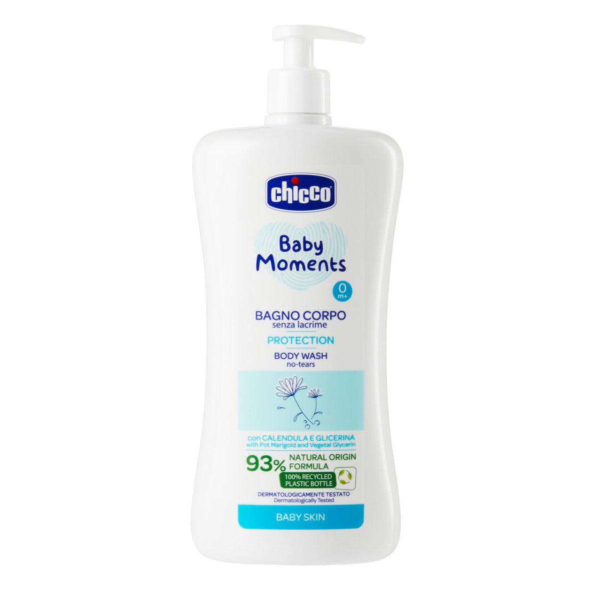 Chicco Baby Moments Body Wash No Tears Protection 750ml Chicco Yallatoys