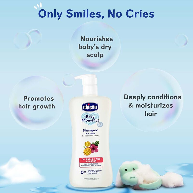 Chicco Baby Moments Shampoo 500ML Chicco Yallatoys