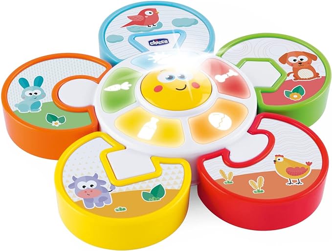 Buy Chicco Electronic Animal Puzzle Multicolored | Yallatoys.com