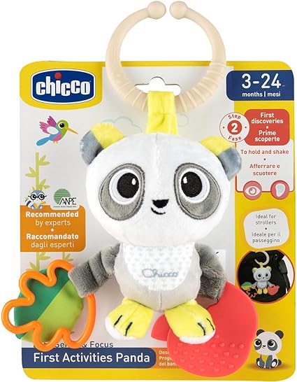Chicco Panda Rattle Toy Chicco Yallatoys