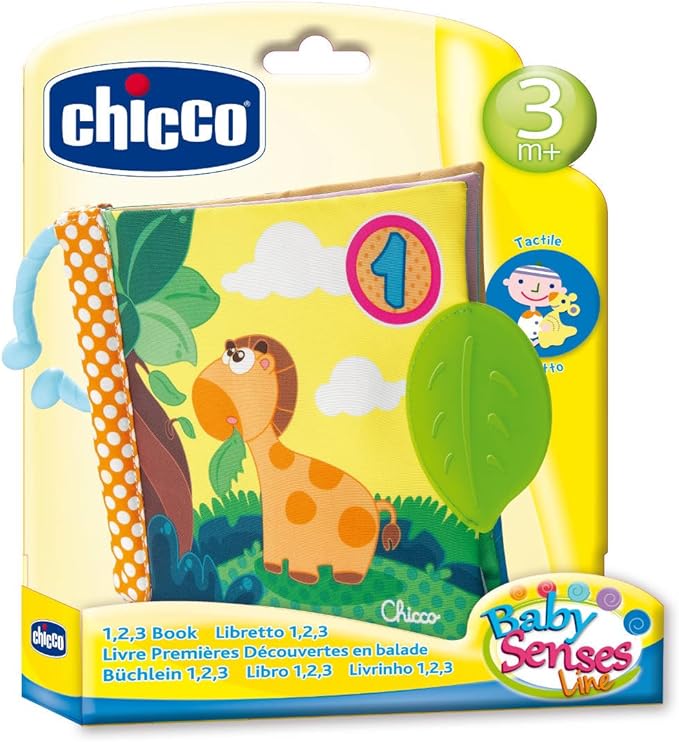 Buy Chicco Rattle Book 1-2-3 | Yallatoys.com