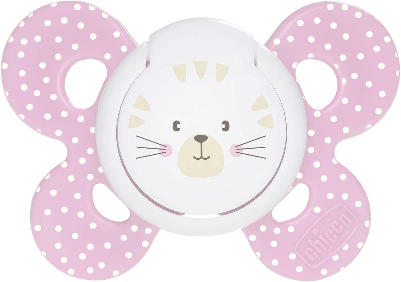 Chicco Silicone Soother Physio Comfort Pink 6-12M Chicco Yallatoys