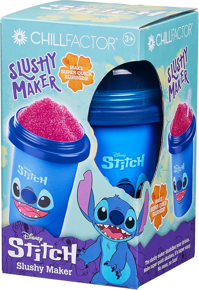 Buy ChillFactor Disney Reusable Squeeze Cup Maker with Stitch Character Design | Yallatoys.com