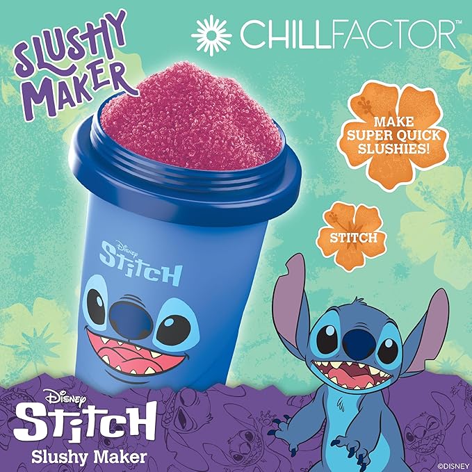 Buy ChillFactor Disney Reusable Squeeze Cup Maker with Stitch Character Design | Yallatoys.com