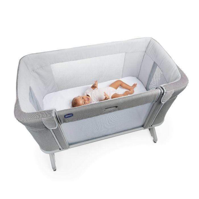 Chicco Next2Me Forever Cosleeping Cot - Cool Grey Chicco Yallatoys