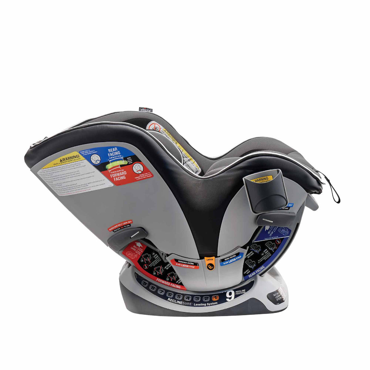 Chicco NextFit Zip Convertible Car Seat - Carbon USA Chicco Yallatoys