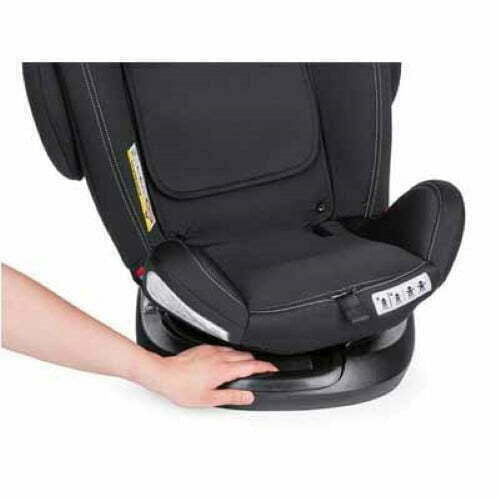 Chicco Unico Plus Car Seat Air 360° Rotatable 0-12Years ISOFIX - Black Chicco Yallatoys