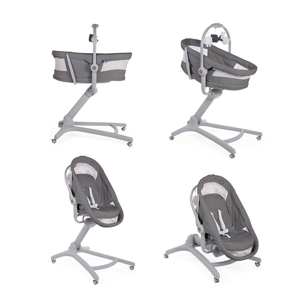 Chicco Baby Hug 4 In 1 - Air Dark Grey Chicco Yallatoys