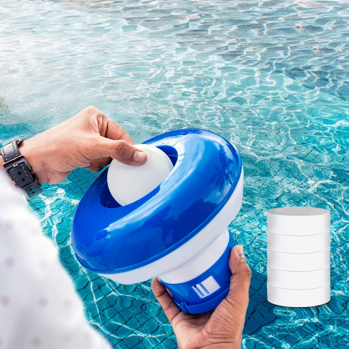 chlorine pool treatment