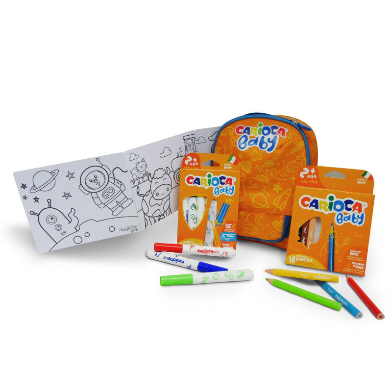 Buy Carioca Baby Backpack 9inches & Color Sets | Yallatoys.com