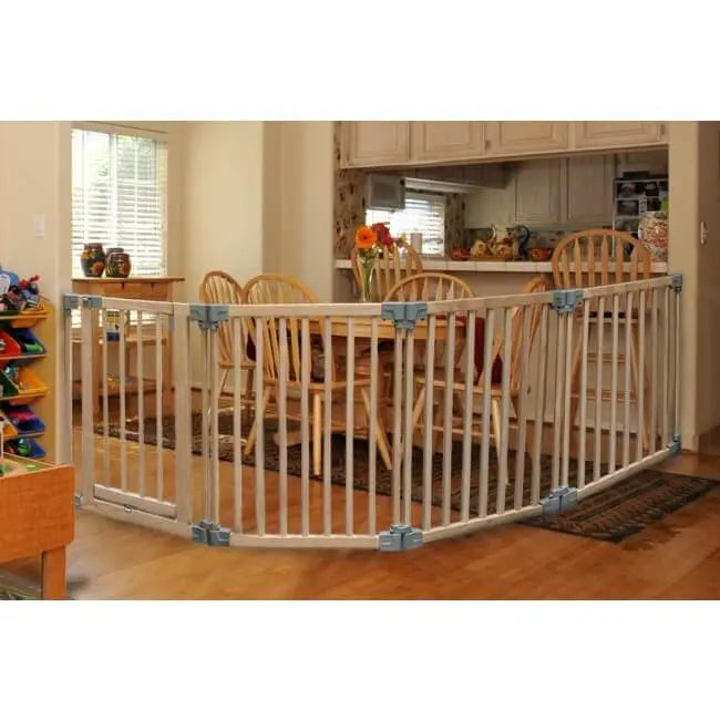 Clippasafe Multifunctional Wooden Playpen with Mat Clippasafe Yallatoys