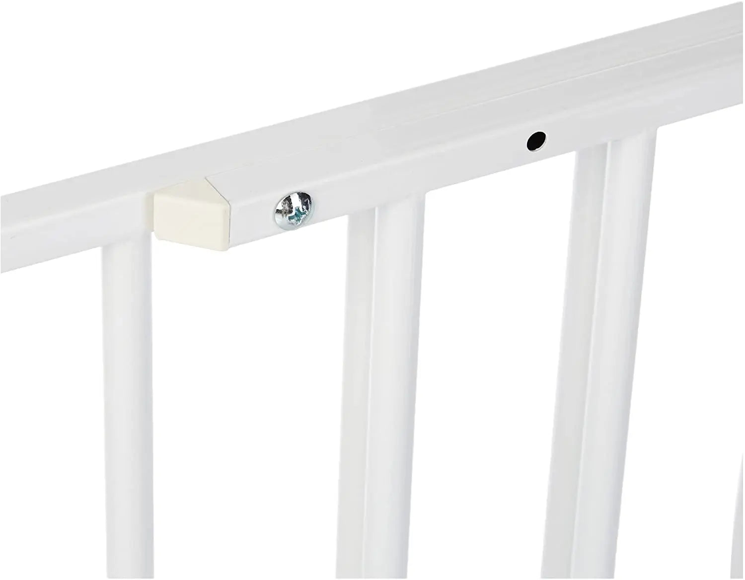 Clippasafe Extendable No Trip Gate  60 107Cm Metal White Clippasafe Yallatoys
