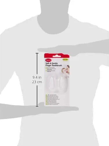 Clippasafe Finger Tooth Brush Now With Storage Case Incuded Clippasafe Yallatoys