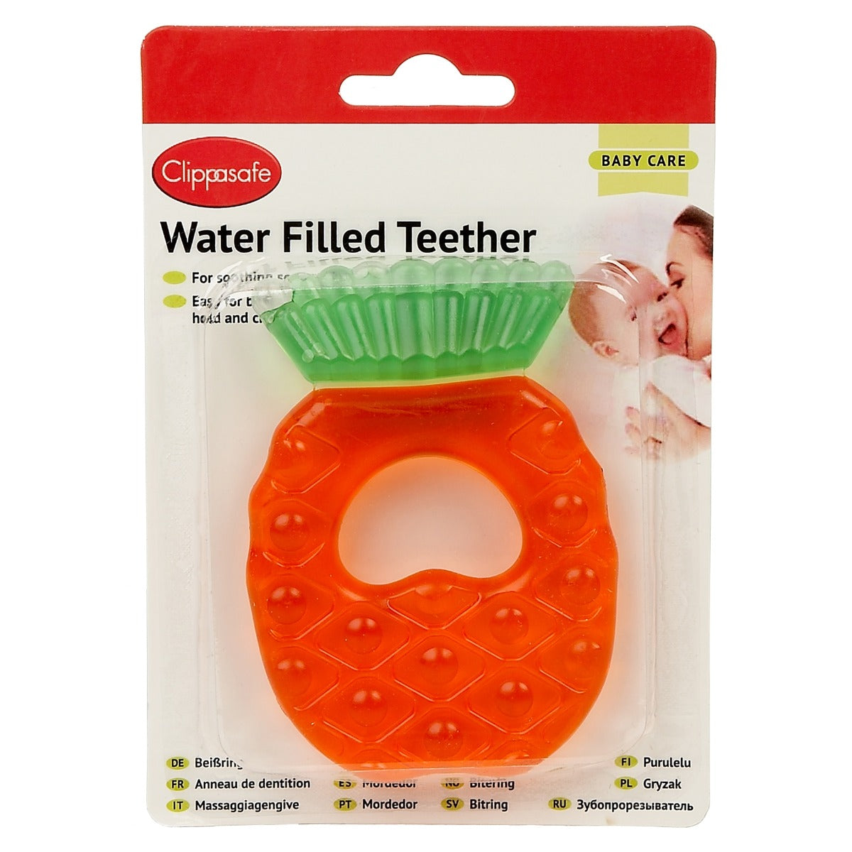 Buy Clippasafe Water Filled Teether Pineapple | Yallatoys.com