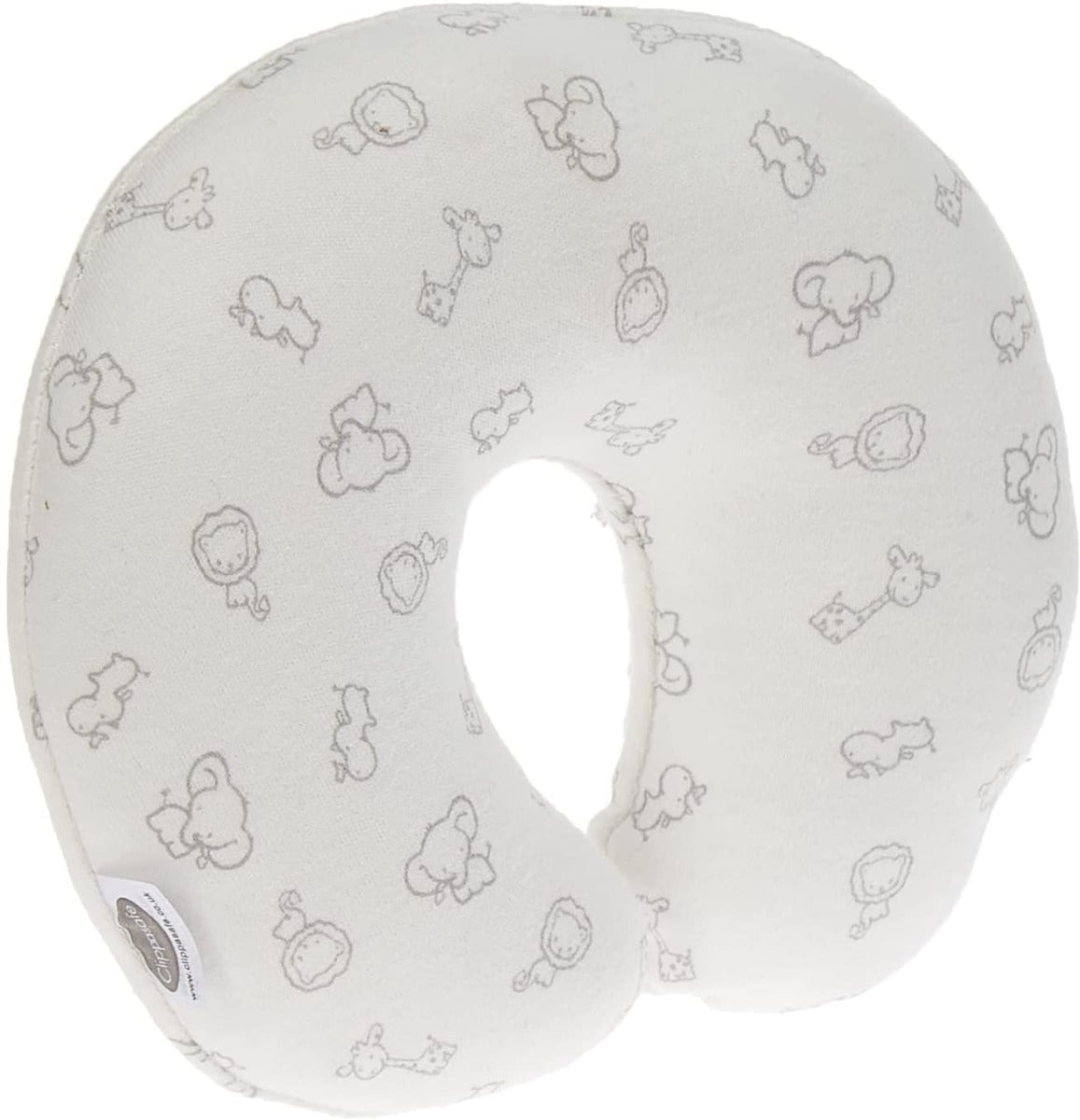 Buy Clippasafe Baby Neck Support Pillow Safari Print | Yallatoys.com