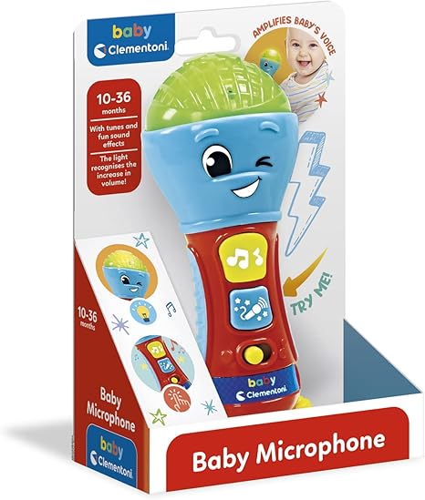Buy Clementoni Baby Microphone | Yallatoys.com