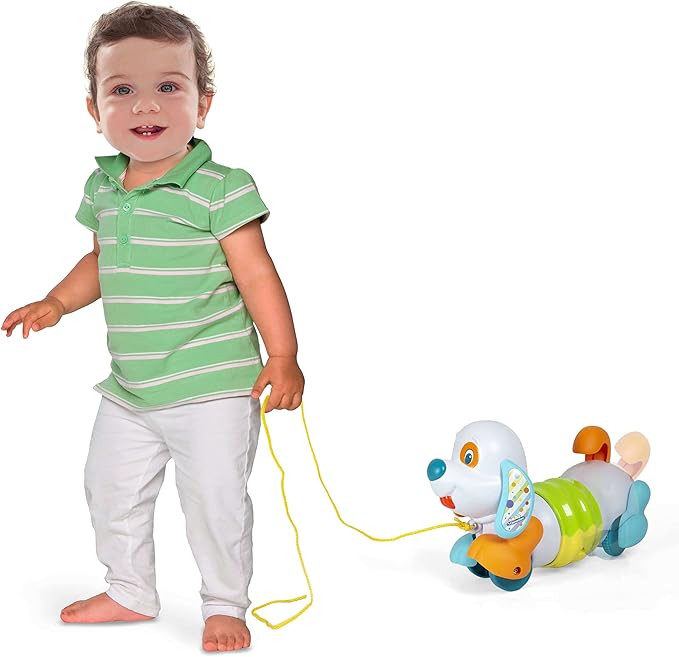 Buy Clementoni Baby Charlie Pull Along Dog | Yallatoys.com