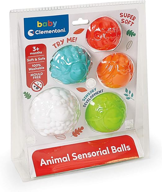 Buy Clementoni Baby Animal Sensory Balls | Yallatoys.com