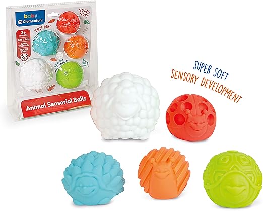 Buy Clementoni Baby Animal Sensory Balls | Yallatoys.com