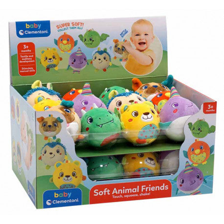 Buy Clementoni Soft Animal Friends (Sold separately subject to Availability) | Yallatoys.com