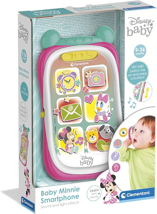 Buy Clementoni Disney Baby Minnie Smartphone | Yallatoys.com