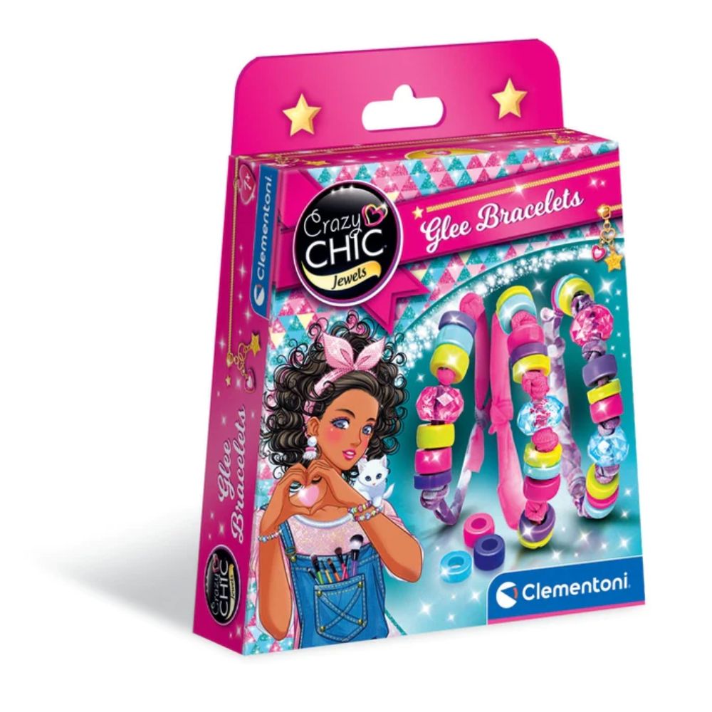 Buy Clementoni Crazy Chic Bracelets Maker Glee | Yallatoys.com