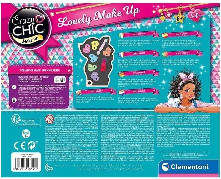 Buy Clementoni Crazychic Fawn Make Up Set | Yallatoys.com