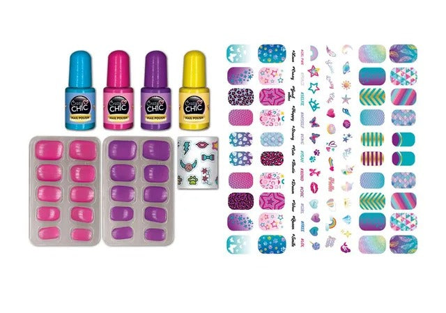 Buy Clementoni Crazychic Shiny Nails Set | Yallatoys.com